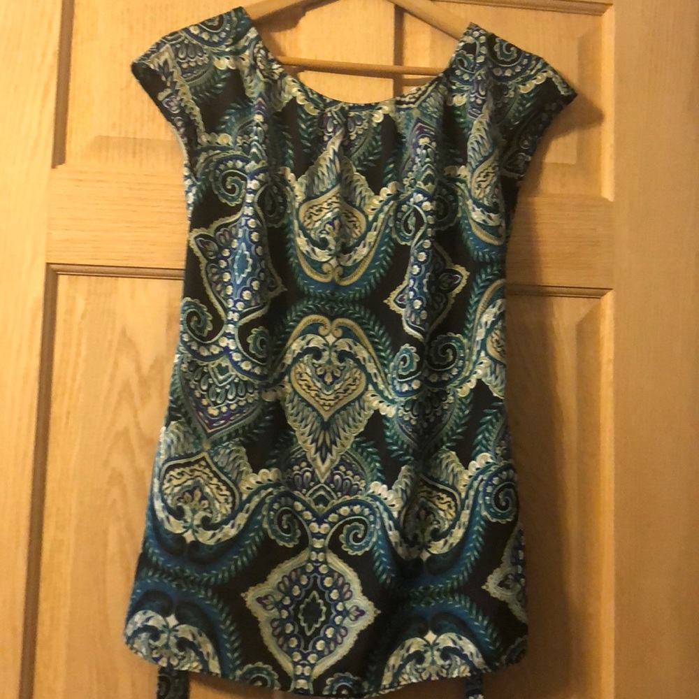 ❄️ Paisley Print Dress Top